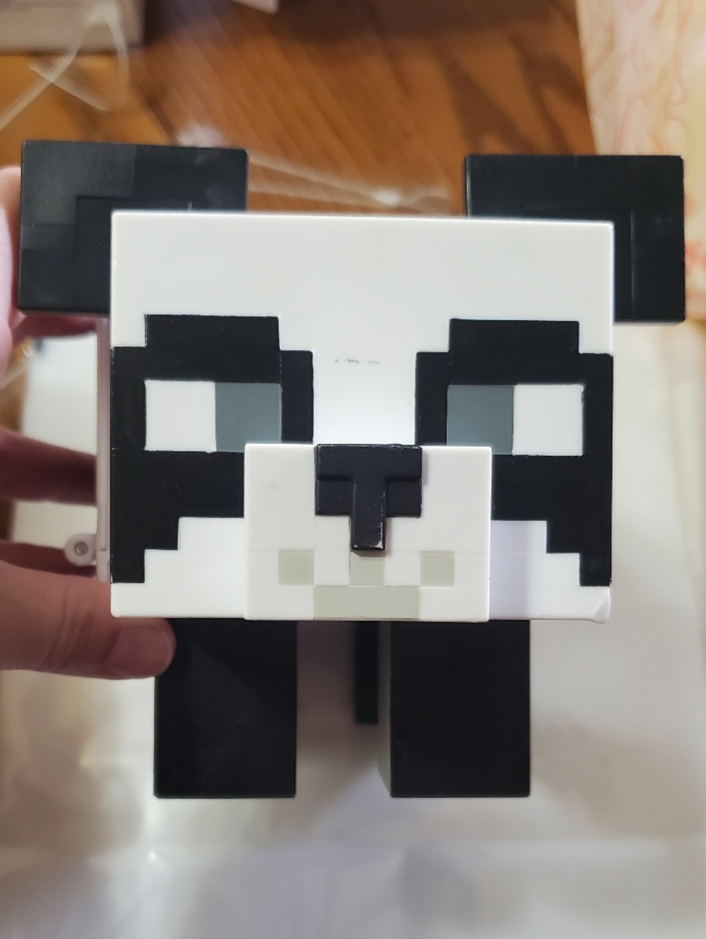 2022 Minecraft Blocky Panda Figure That Opens